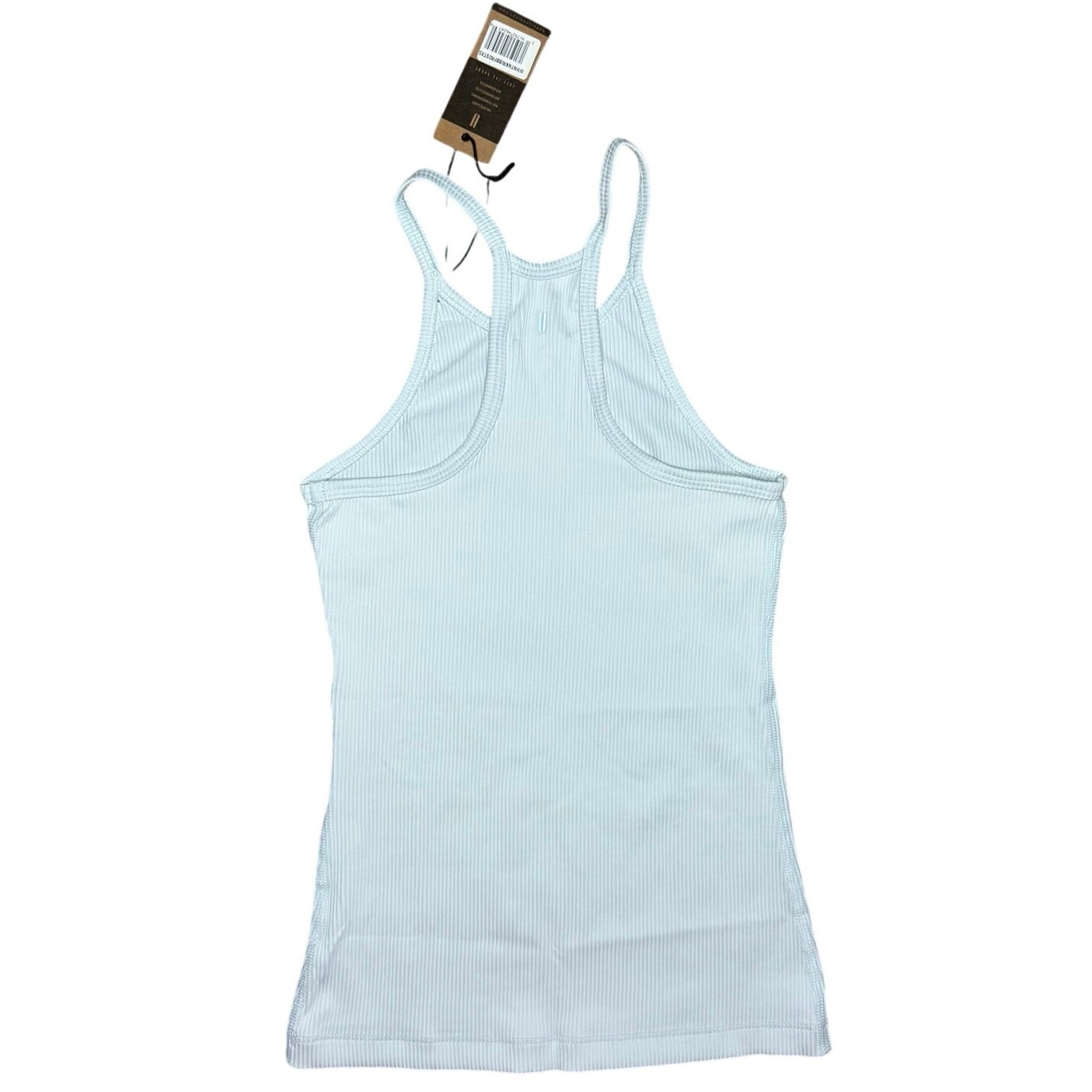 Nwt Nobull Ribbed High Neck Tank In Frost Size Xs — image 3 of 5